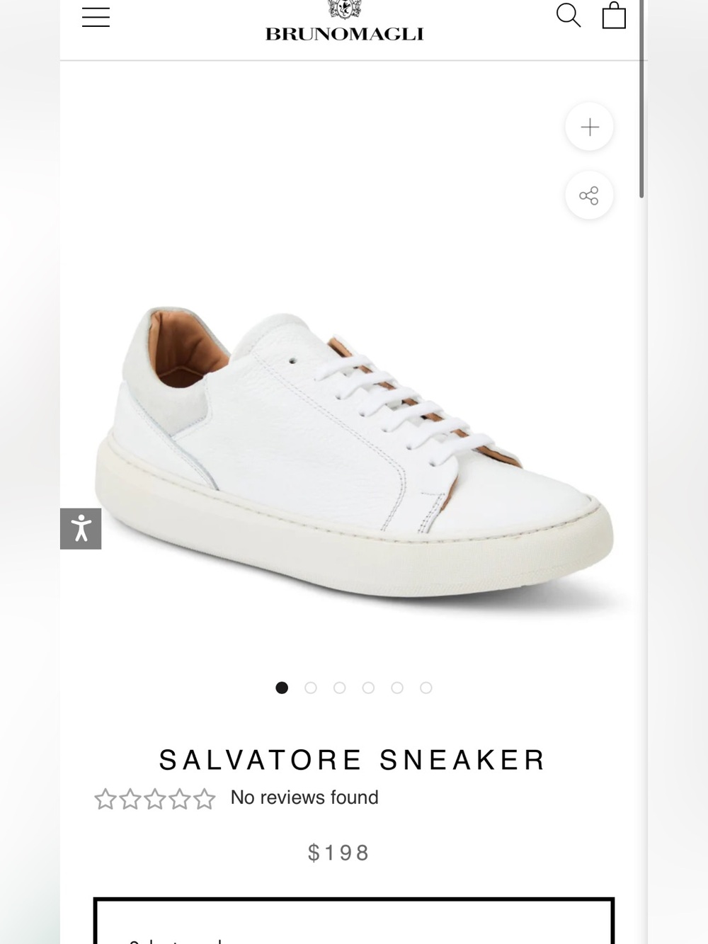 🔥🔥 BRUNOMAGLI SALVATORE SNEAKER men size 8.5 like new - Picture 2 of 12